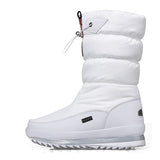 Women Winter Boots Platform Snow Boots Waterproof Non-slip Thick Plush