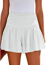 Load image into Gallery viewer, Women&#39;s Fashion Pleated Shorts Skirt Elastic High Waist