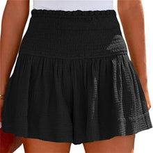 Load image into Gallery viewer, Women&#39;s Fashion Pleated Shorts Skirt Elastic High Waist