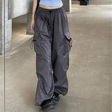 Load image into Gallery viewer, Cargo Pants Hip Hop Joggers Elastic Waist