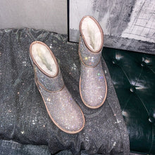 Load image into Gallery viewer, Women Plush Winter Boots Diamond