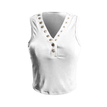 Load image into Gallery viewer, Top Women's Fashion V neck Casual All match T shirt Tight - Sophornlilly