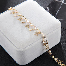 Load image into Gallery viewer, 1 PC Fashion Crystal Charm Ankle Rhinestone Bowknot Pendant Anklet