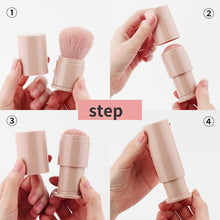 Load image into Gallery viewer, Makeup Retractable Brush Head Soft Portable Blush Brush
