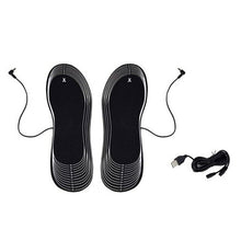 Load image into Gallery viewer, 1 Pair USB Heated Shoe Insoles Foot Warming Pad Feet Warmer Sock Pad - Sophornlilly
