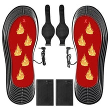 Load image into Gallery viewer, 1 Pair USB Heated Shoe Insoles Foot Warming Pad Feet Warmer Sock Pad - Sophornlilly
