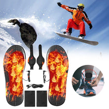 Load image into Gallery viewer, 1 Pair USB Heated Shoe Insoles Foot Warming Pad Feet Warmer Sock Pad - Sophornlilly