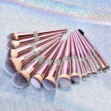 Load image into Gallery viewer, Diamond Makeup Brushes Set Cosmetic Powder Foundation Blush