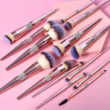 Load image into Gallery viewer, Diamond Makeup Brushes Set Cosmetic Powder Foundation Blush