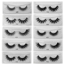 Load image into Gallery viewer, 10 pairs faux mink eyelashes bulk wholesale natural long false eyelash - Sophornlilly