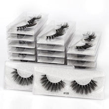 Load image into Gallery viewer, 10 pairs faux mink eyelashes bulk wholesale natural long false eyelash - Sophornlilly