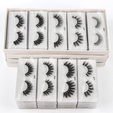 Load image into Gallery viewer, 10 pairs faux mink eyelashes bulk wholesale natural long false eyelash - Sophornlilly