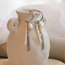 Load image into Gallery viewer, 100% 925 Sterling Silver Long Tassel Chains Earrings for Women - Sophornlilly