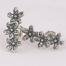 Load image into Gallery viewer, 100% 925 Sterling Silver Pan Earring Fashionable And Dazzling Daisy - Sophornlilly