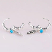 Load image into Gallery viewer, 100% 925 Sterling Silver Pan Earring New Swing Earrings With Spiritual - Sophornlilly