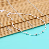 Sterling silver Anklet