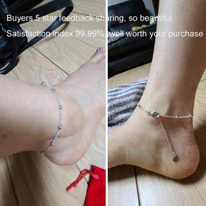 Sterling silver Anklet