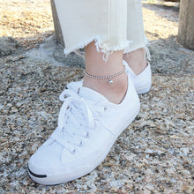 Load image into Gallery viewer, 100% 925 sterling silver beads woman ankle bracelet on the leg chains