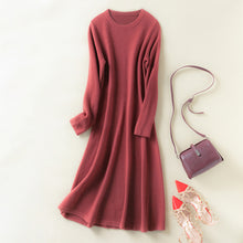 Load image into Gallery viewer, Cashmere and Wool Knitting Dress