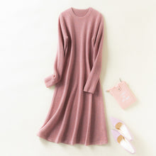 Load image into Gallery viewer, Cashmere and Wool Knitting Dress