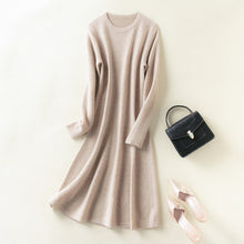 Load image into Gallery viewer, Cashmere and Wool Knitting Dress