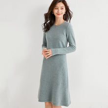 Load image into Gallery viewer, Cashmere and Wool Knitting Dress