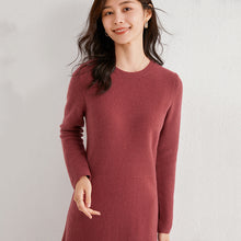 Load image into Gallery viewer, Cashmere and Wool Knitting Dress