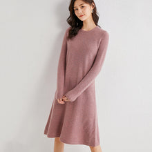 Load image into Gallery viewer, Cashmere and Wool Knitting Dress