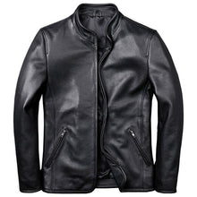 Load image into Gallery viewer, 100% Genuine Leather Air Force Flight Men Coat Winter Thick Cowhide