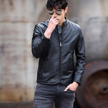 Load image into Gallery viewer, 100% Genuine Leather Air Force Flight Men Coat Winter Thick Cowhide