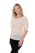 Load image into Gallery viewer, SHEER NUDE TOP WITH BACK KNOT