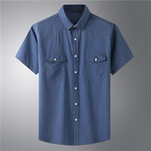 Load image into Gallery viewer, 10XL 8XL 6XL Men's Summer Fashion Pure Color Breathable Comfortable - Sophornlilly