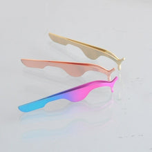 Load image into Gallery viewer, 10pcs/pack wholesale eyelash curler eyelashes tweezers custom logo 3d - Sophornlilly