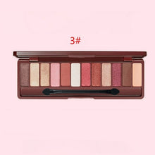 Load image into Gallery viewer, 12 Color Makeup Eye Shadow Glitter Highlight Eyeshadow Set Makeup