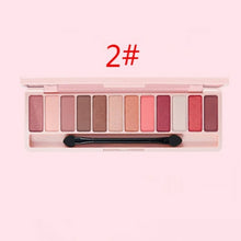 Load image into Gallery viewer, 12 Color Makeup Eye Shadow Glitter Highlight Eyeshadow Set Makeup