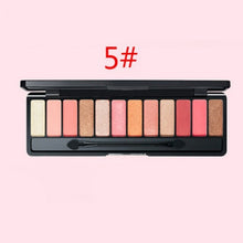 Load image into Gallery viewer, 12 Color Makeup Eye Shadow Glitter Highlight Eyeshadow Set Makeup