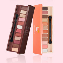 Load image into Gallery viewer, 12 Color Makeup Eye Shadow Glitter Highlight Eyeshadow Set Makeup