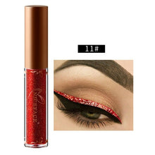 Load image into Gallery viewer, 12 Colors Colorful Metallic Glitter Liquid Eyeliner Makeup - Sophornlilly