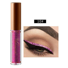Load image into Gallery viewer, 12 Colors Colorful Metallic Glitter Liquid Eyeliner Makeup - Sophornlilly