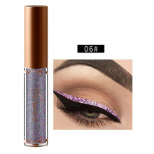 Load image into Gallery viewer, 12 Colors Colorful Metallic Glitter Liquid Eyeliner Makeup - Sophornlilly