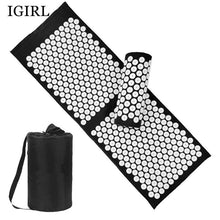 Load image into Gallery viewer, 125X43cm Thick Acupressure Yoga Mat Pillow Neck Back Foot Pain Relief - Sophornlilly