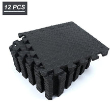 Load image into Gallery viewer, 12PCS 30*30cm EVA Leaf Grain Floor Sport Protection Gym Mat Non Slip - Sophornlilly