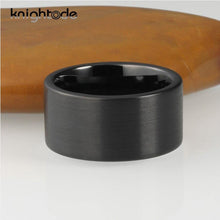 Load image into Gallery viewer, 12mm Width Black Tungsten Carbide Big Thumb Ring For Fashion Men - Sophornlilly