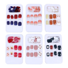 Load image into Gallery viewer, 144pcs Stylish Artificial Manicure Decoration Press on Nails False