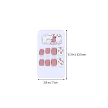 Load image into Gallery viewer, 144pcs Stylish Artificial Manicure Decoration Press on Nails False