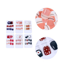 Load image into Gallery viewer, 144pcs Stylish Artificial Manicure Decoration Press on Nails False