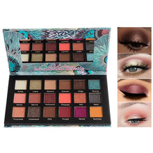 Load image into Gallery viewer, 18 Color Eye Shadow Palette Matte Pearl Glitter Powder Earth Color Eye
