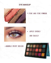 Load image into Gallery viewer, 18 Color Eye Shadow Palette Matte Pearl Glitter Powder Earth Color Eye