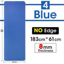 Load image into Gallery viewer, 1830*610*8mm,10mm, NBR Material Sport Thick Yoga Mat for - Sophornlilly