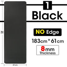 Load image into Gallery viewer, 1830*610*8mm,10mm, NBR Material Sport Thick Yoga Mat for - Sophornlilly